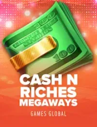 cash n riches megaways game logo